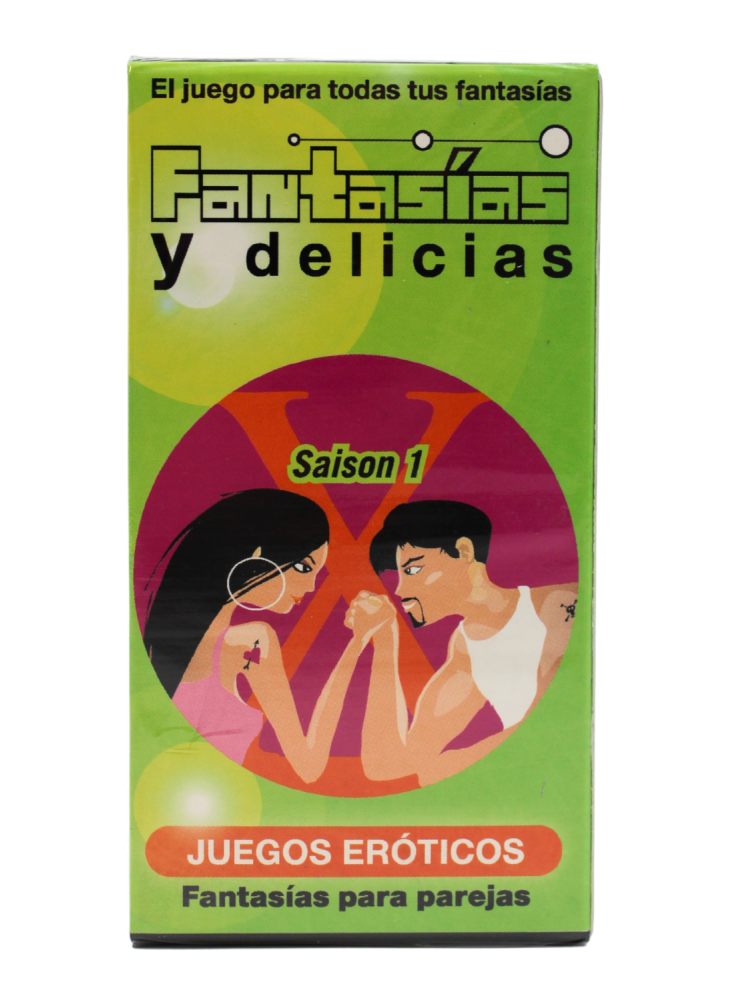 SPANISH Jeu de cartes Vices et Delices Version ESPAGNOL - Saison 1 - VD7477